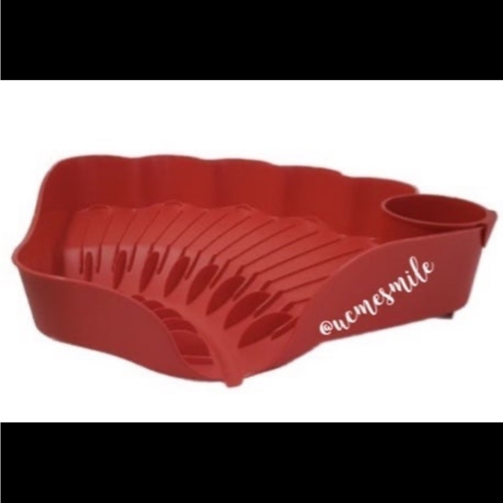 Tupperware Large Shell Easy Dry Dish Drainer